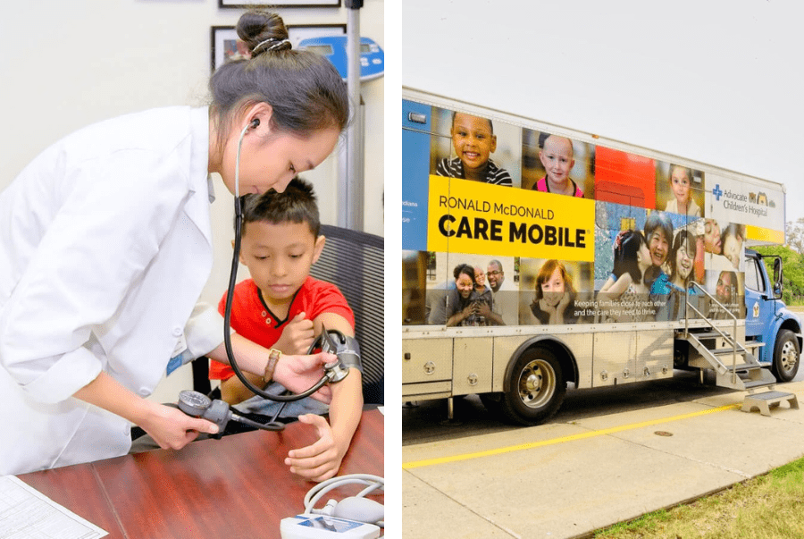 Ronald McDonald House Charities of Chicagoland & Northwest Indiana (RMHC-CNI) Receives Chicago Community Impact Grant to Support Ronald McDonald Care Mobile Programs